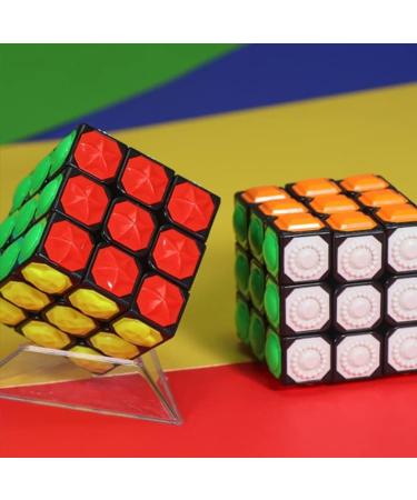 Taolele Speed Cube for Blind - Braille 3D Magic Puzzle | Ideal for Visually Impaired | IQ Games - Buy Online on GoSupps.com