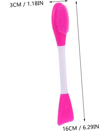 Ipetboom Skincare Tools 1 Film Stick Set Silicone Brush Double-head Applicator Brush Brush Brush Skin Care Beauty Tool Double-head Brush Portable Brush Purple Cosmetic Care Brush Plastic - Buy Online on GoSupps.com
