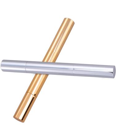 Cabilock Lot de 2 Tubes en Aluminium 3 Ml Applicateurs Stylo Huile pour Ongles et Gloss L vres Vides Portables Usage Professionnel Paquet Main Couleur Al atoire - Buy Online on GoSupps.com