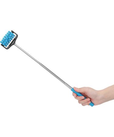 Chiciris Roll Massage Tab - Pain-Relieving Telescopic Flexible & Wear-Resistant 360 Rotation (Sky Blue) - Shop Internationally! - Buy Online on GoSupps.com