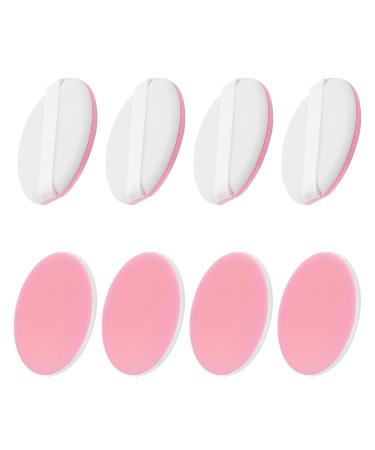Buy Molain Round Beauty Blender Pads - 8-Part Soft Makeup Sponge Set | Perfect for Primer Concealer & Cream - Smooth Blending Applicator (Pink Rose) - Buy Online on GoSupps.com