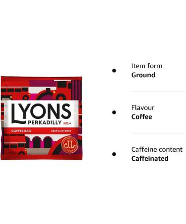 Lyons No4 Coffee Bags - Bulk Buy (150 Count) - Pack of 1 - Buy Online on GoSupps.com