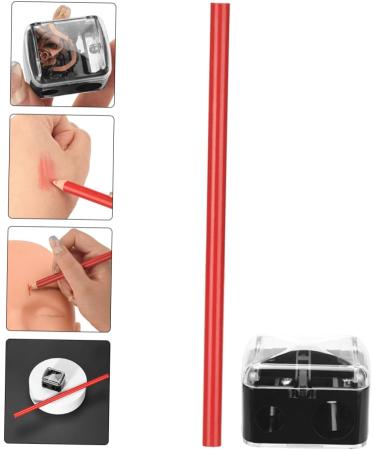 FOMIYES 1 Set Eyebrow Pencil Makeup Eyeliner Eyebrow Wood Pencils Positioning Pen Miss Perforation Gel Pen 1 count (Pack of 1) Red - Buy Online on GoSupps.com