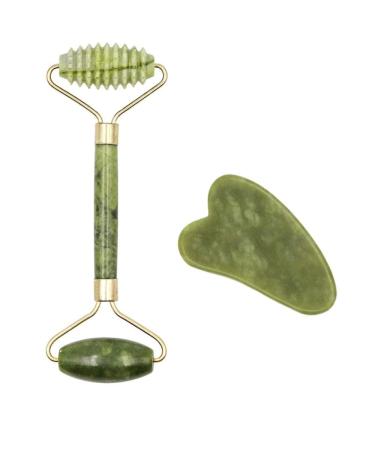 Gua Sha Facial Tool 5pcs Facial Massager Roller Plate Board Slimming Jade Stone Face Lifting Massager Eye Face Neck Thin Tools Scraping Skin Board-5 sets size 5_