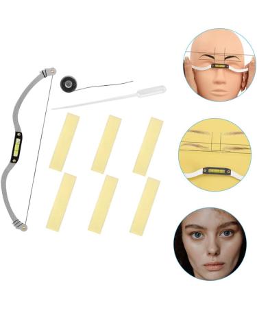 Angoily 3 sets Measure Measuring Bow Bow-shaped Shaping Eyebrow Kit Shaper Mapping Corrector Level Tool 22.5x4.3cmx3pcs Silverx3pcs - Buy Online on GoSupps.com