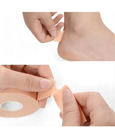 3 Rolls Blister Prevention Tape | Anti-Wear Heel Pads & Waterproof Bandages for Pointe Shoes | Foam Toe & Heel Protectors | Skin Chafing Relief - Buy Online on GoSupps.com
