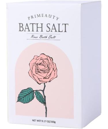 Primeauty Ancient Minerals Organic Rose Petal Bath Salts - Relaxing Soak for Pain Relief and Muscle Relaxation - Buy Online on GoSupps.com
