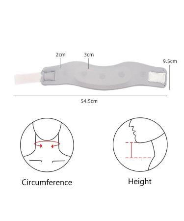 Kimdaro Adjustable Neck Support | Soft Cervical Collar for Pain Relief & Spine Stability - Buy Online on GoSupps.com