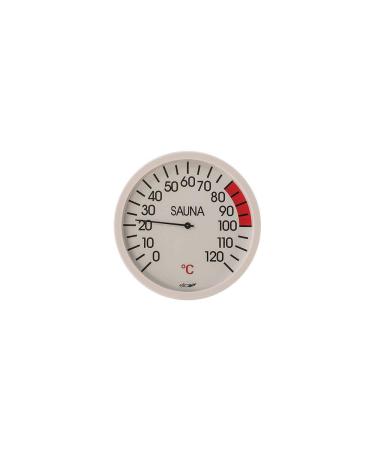 Eliga thermometer white 120 mm for sauna