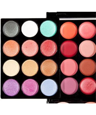 Make-up Palettes Professional Cosmetic Makeup Palette Set Kit-Eyeshadow & Blusher & Face Powder & Lip Gloss + 5Pcs Harry Wand Eyeshadow Makeup Brushes 5Pcs Wand+39 Eyeshadow Palette - Buy Online on GoSupps.com