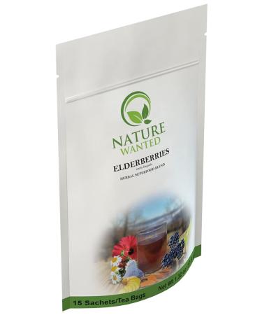 Elderberry Herbal Superfood Blend Tea - Made in USA - Buy Online on GoSupps.com