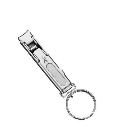 SVAASA Nail Clippers 1PC Foldable 0.5cm Ultra-Thin Portable Stainless Steel Nail Toe Cutter Trimmer Scissor Manicure Pedicure Tool Fingernail Clipper
