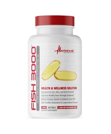Metabolic Nutrition Fish 3000 (180count)