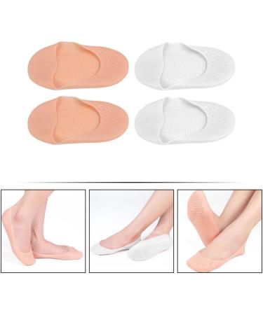 Minkissy Spa Socks for Women & Men - 2 Pairs Low Cut Foot Socks | Moisturizing Liner Socks | Perfect for Hard Casual Wear | 16.5x8.7 cm - Buy Online on GoSupps.com
