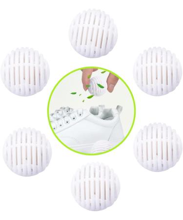Odor Purifying Deodorizer Balls for Sneakers, Shoes, Drawers, Lockers & Gym Bags - 6 Pack - Buy Online on GoSupps.com