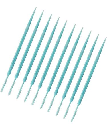 Healifty Toothpicks for Teeth - 200pcs Double Head Interdental Brushes | Oral Care Sky Blue - Buy Online on GoSupps.com
