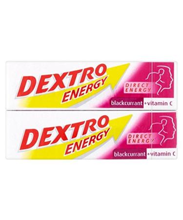 Dextro Blackcurrant Flavour Energy Tablets 2 x 14 per pack Black Currant 28 count (Pack of 1)