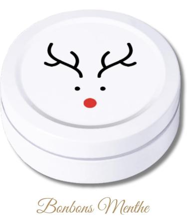 Set of 2 boxes of honey & mint sweets - special edition Christmas - holiday gift - guest gift - 45g - Duo 4 model - Buy Online on GoSupps.com