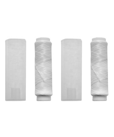 CSNSD 2pcs Fishing Thread Fishing Line Fishing Bait Thread Stretchy Fishing Line Clear Fishing String 0.2mm