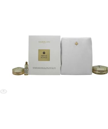GUERLAIN ABEILLE ROYALE CREME JOUR 50ML+EYE 15ML + MINI OIL + POUCH - Buy Online on GoSupps.com