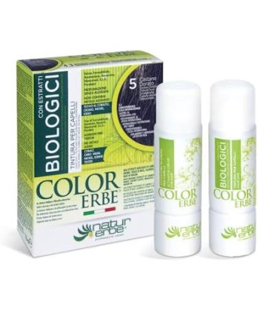 Naturerbe Colour Herb Extracts Organic Dye 05 Golden Brown - Buy Online on GoSupps.com