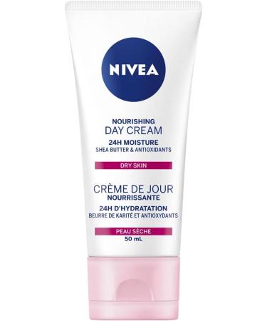 NIVEA Nourishing Day Cream 24H Moisture for Dry Skin 50ml - Buy Online on GoSupps.com