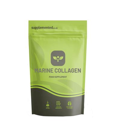 Marine Collagen 90 Capsules 400mg UK Made Supplement Letterbox Friendly
