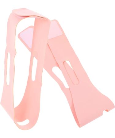 Healeved 6 Pcs Adult Snoring Solution Chin Strap Set - Anti-Snore Belts for Women and Men - Breathable Pink - 60x9x0.3cm - Buy Online on GoSupps.com