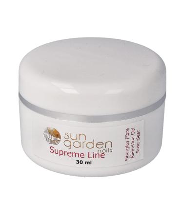UV All-in-One Fiberglass Gel Pink 30ml - Supreme Line Finish Gel & Shine Top Coat - One Phase Adhesive for Gel Nails - International Shipping - Buy Online on GoSupps.com