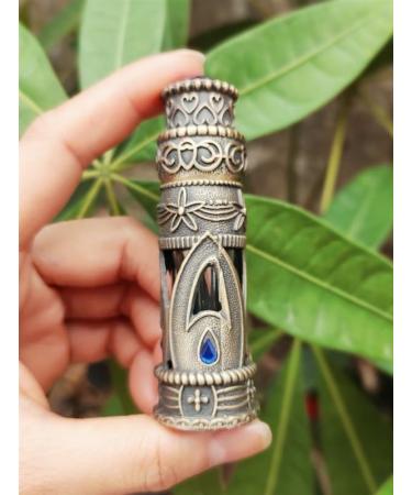 DFJOENVLDKHFE Vintage Patterned Glass Refillable Perfume Bottle Wedding Ladies Gifts 6ml 6ml - Buy Online on GoSupps.com
