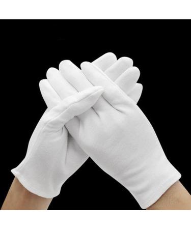 SEPTAM Cleaning Gloves White Cotton Work Gloves For Dry Hands Household Cleaning Tool Gloves - Buy Online on GoSupps.com