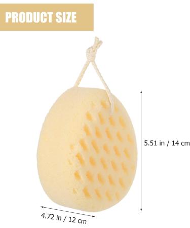 GLEAVI Bath Ball & Back Scrubber - Exfoliating Luffa Sponge for Shower - Cute & Effective Body Scrubber - Buy Online on GoSupps.com