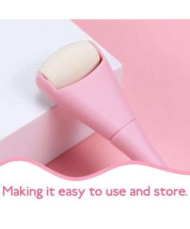 Baluue Volcanic Stone Oil Absorbing Face Roller - Portable & Reusable Skincare Tool for Oily Skin - Pink - Buy Online on GoSupps.com