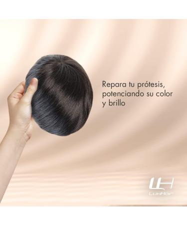LuxHair Shampoo and Conditioner for Natural and Synthetic Hair. Color Protector for Natural Hair or Hairpieces (Brown and Black) | 250 ml | - Buy Online on GoSupps.com