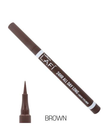 Laflare LAFI Liquid Eyeliner - Waterproof Smudgeproof Brown Eyeliner for All Day Wear - Buy Online on GoSupps.com