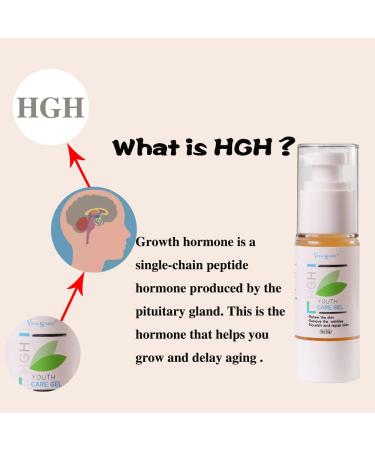 Buy HGH Youth Care Gel & Visualsource Anti-Aging Serum - Natural Aloe Oligopeptide for Youthful Skin Fine Lines & Wrinkles Removal - Buy Online on GoSupps.com