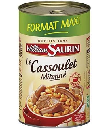 WILLIAM SAURIN - Cassoulet Mitonn 1260 G - (Pack of 3) - Buy Online on GoSupps.com
