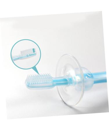 Buy TOVINANNA 12 STK Silicone Toddler Toothbrush Set - Safe & Soft Brush for Babies - Durable Training Brush & Bite Ring - Ideal for Kids Oral Care - Buy Online on GoSupps.com