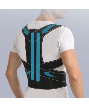 Back Adult Correction Belt Mend Womenti-Hunchback Chest Shoulder Sitting Posture Corrector /748 (Color : Gray Size : X-Large) X-Large Gray - Buy Online on GoSupps.com