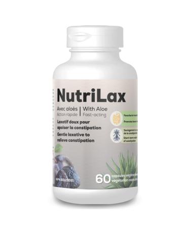 Nutrilax - 100% Natural Laxative for Constipation Relief 60 Capsules