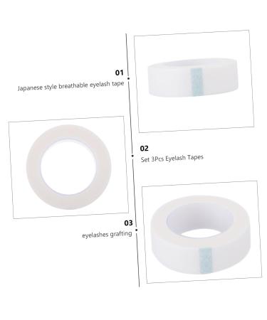 Shop Housoutil 8pcs Eyelash Tape - Medical Lash Adhesive Pads & Breathable Under Eye Patches for Perfect Eyelash Application - Buy Online on GoSupps.com