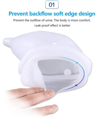 Reusable Male Urinal Bag - Portable Wearable Pee Bag with Elastic Waistband for Men & Women - Buy Online on GoSupps.com