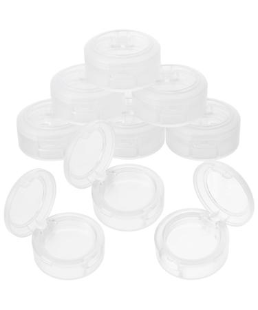 Healvian 8pcs Empty Eyeshadow Case Eyeshadow Storage Box Empty Magnetic Eyeshadow Box Cosmetic Makeup Organizer Holders