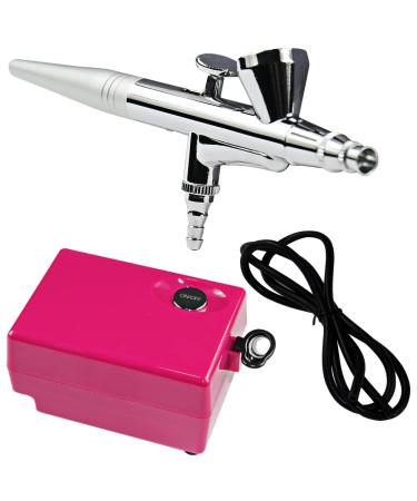 HUBEST Airbrush makeup system kit Beauty Cosmetic 3 level pressure adjustable AC01K