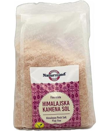 Sel Rose de l Himalaya Naturel 1 x 500g | Usage Polyvalent | Produit de Mani re thique | Sachet Refermable | Parfait pour Cuisiner Assaisonner et Plus 1 x 500g Pack 500 g (Lot de 1)