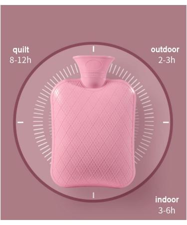 Buy Monochrome Corn Hot Water Bottle | 1800ml | Soft Artificial Fur | Ideal for Hot & Cold Therapy | International Shipping - Buy Online on GoSupps.com