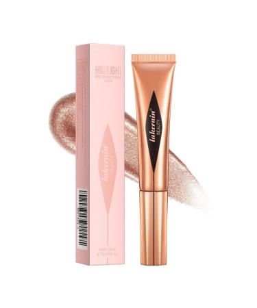 Face Liquid Contour Stick Contour Beauty Wand with Cushion Applicator Highlighter Beauty Women Wand Super Silky Cream Contouring 1 count (Pack of 1) 03 Highlights