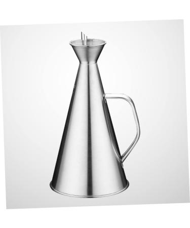 Zerodeko 3pcs Oil Holder Olive Oil Bottle Dispenser Vinegar Bottle Olive Oil Dispenser Cooking Oil Dispenser Kitchen Things Olive Oil Nozzle Oil Decanter Container Stainless Steel mediumx3pcs As Shownx3pcs - Buy Online on GoSupps.com