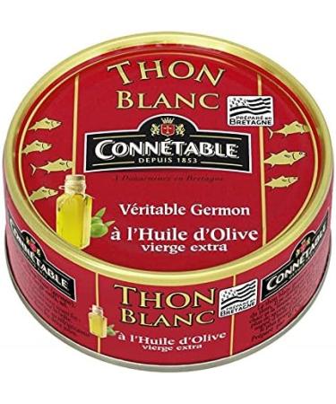 CONNETABLE - Albacore White Tuna in Extra Virgin Olive Oil 160G - Pack of 4 - Special Offer - Buy Online on GoSupps.com