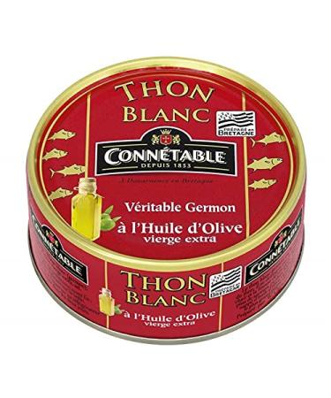 CONNETABLE - Albacore White Tuna in Extra Virgin Olive Oil 160G - Pack of 4 - Special Offer